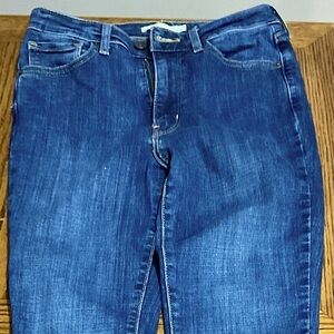 Levi's 721 High Rise Skinny Denim Jeans Size 27